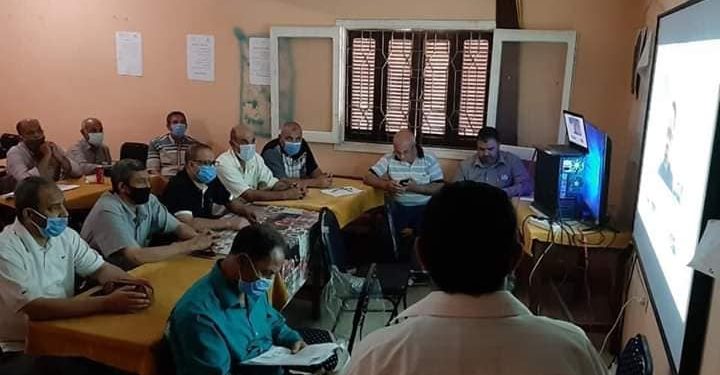 إجتماع السادة رؤساء لجان الثانوية العامة بإدارة تلا