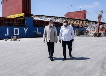 حركه الملاحه بميناء دمياط اليوم الثلاثاء  