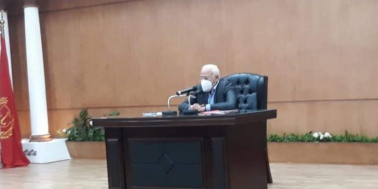 الغضبان : يعقد اجتماعا مع الاجهزة التنفيذية بالمحافظة