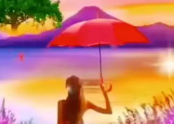 قطرات الندي تهمس لعبير الورود