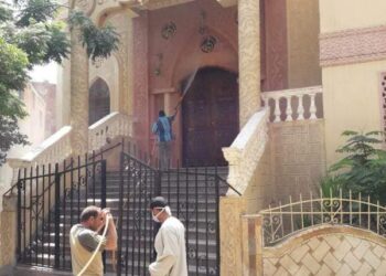 3437 مسجد لالمنوفية يستقبل المصلين مع الإلتزام بإتخاذ كافة الإجراءات الوقائية