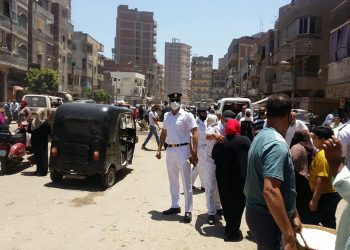 النمس يكشر عن انيابه..فض سوق ابو دراع والزراعة بالمحلة