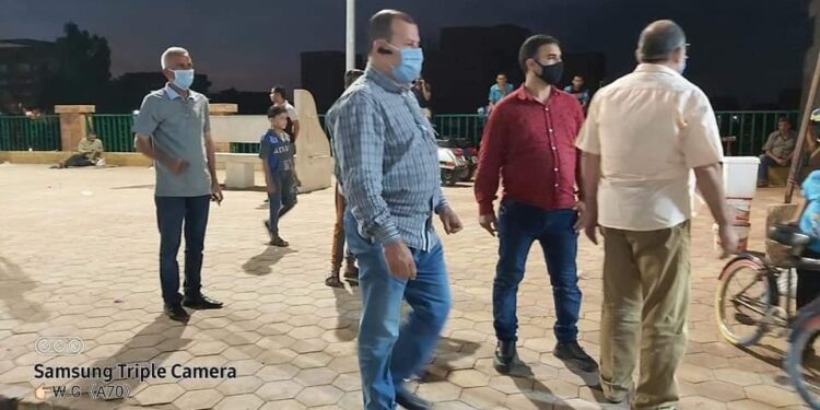 حملة مكبرة علي كورنيش كفر حجازي بالمحلة لإزالة كافة الاشغالات المخالفة