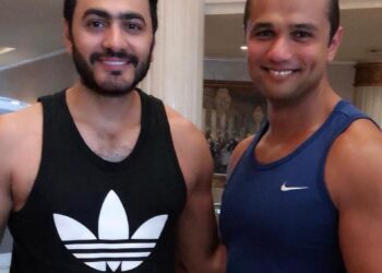 محمود فكري:أتبع مع نجوم الوسط الفني نظاما رياضيا وغذائيا بمعايير عالية الجودة