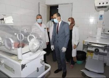 جولة تفقدية لنائب محافظ سوهاج داخل مستشفى طما المركزي