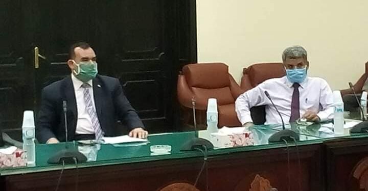 فى اجتماع مجلس أمناء تعليم مدينة السادات