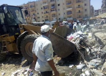 متابعة حملات النظافه بأبوحمص