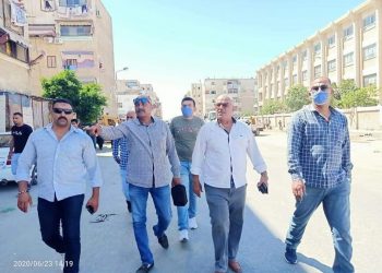 السعيد رخا :استمرار حملات ازاله التعديات على اراضى الدولة ومخالفات البناء بنطاق حي الزهور