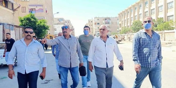 السعيد رخا :استمرار حملات ازاله التعديات على اراضى الدولة ومخالفات البناء بنطاق حي الزهور