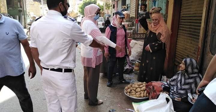 متابعة أعمال تسوية وتمهيد شارع الأربعين بسرس الليان