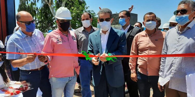 محافظ الغربية: افتتاح مشروع صرف صحي متكامل