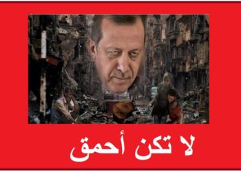 إلى اردوغان: لا تكن أحمق