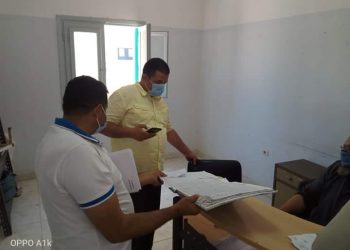 متابعة الوحدة الصحية ببلقطر الغربية