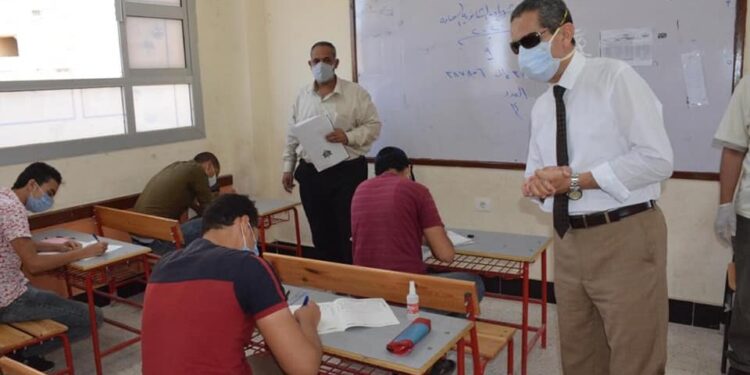 99 لجنة استقبلت 5362 طالب وطالبة بالغربية اليوم