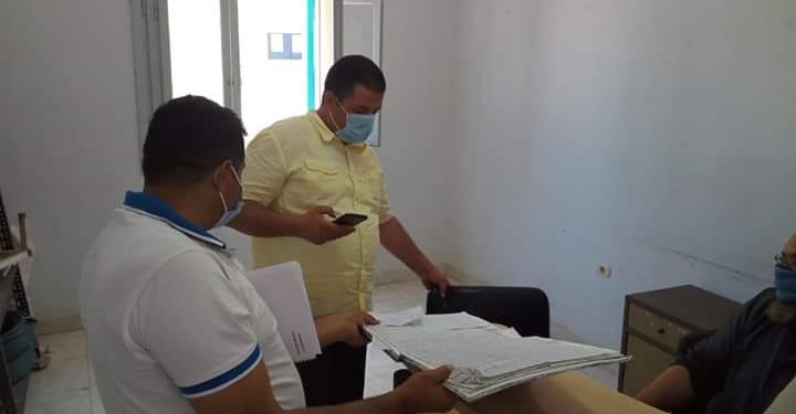 متابعة الوحدة الصحية ببلقطر الغربية