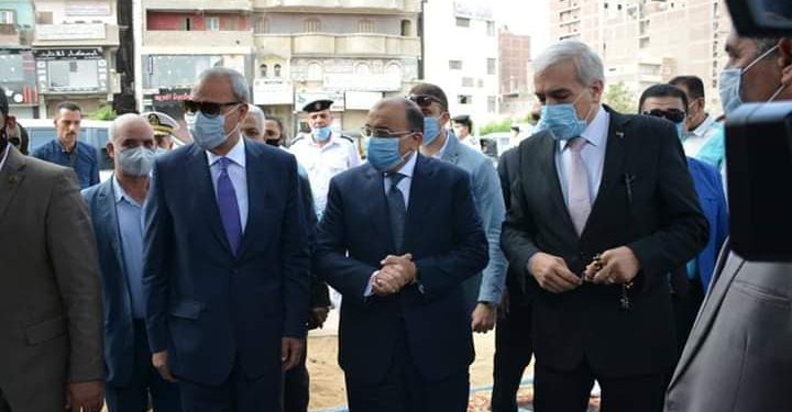 شعراوي ومحافظ القليوبية يتفقدان مدرستين بشبرا الخيمة