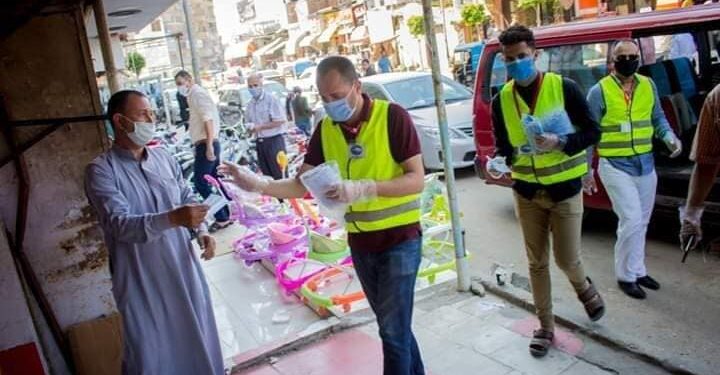 حي اول طنطا وحزب مستقبل وطن يواصلون اعمال حمله التطهير والتعقيم لليوم الرابع