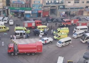 مستشفيات الإسكندرية تحترق