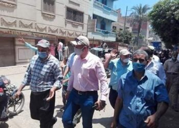 تكثيف الحملات لإزالة الإشغالات بمركز طنطا