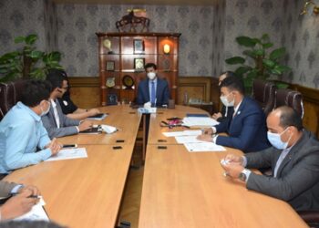 “أشرف صبحي” يلتقى بمجموعة من الكيانات