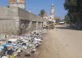 القليوبية : رفع القمامة من المحافظة
