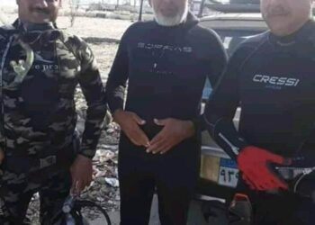 استخراج آخر غارقي شاطئ الموت