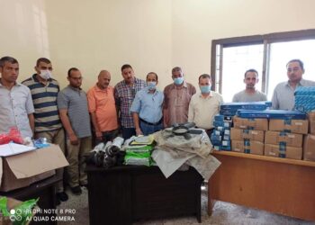 احباط محاولة تهريب كمية من الأدوية البشرية وأدوات التجميل وقطع غيار سيارات مجهولة المصدر بجمرك سفاجا