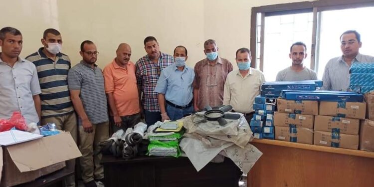 احباط محاولة تهريب كمية من الأدوية البشرية وأدوات التجميل وقطع غيار سيارات مجهولة المصدر بجمرك سفاجا