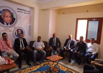 تدشين مقر حزب حماة الوطن بدسوق . بهدف تمكين الشباب