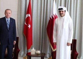 الرئيس التركي وأمير قطر في 5أعوام..