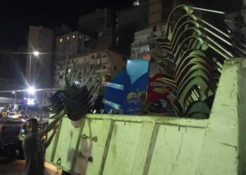 حي المنتزة اول يشن حملة لإزالة الاشغالات