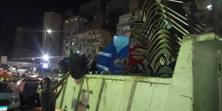 حي المنتزة اول يشن حملة لإزالة الاشغالات