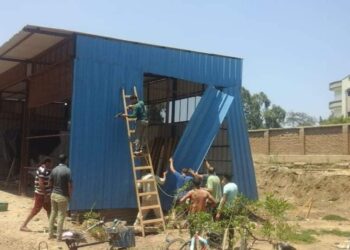 حملة مكبرة لإزالة التعديات ومخالفات البناء بدفرة نطاق مركز ومدينة طنطا