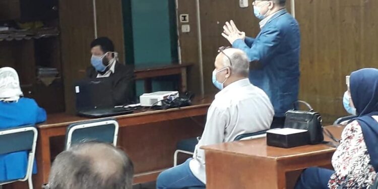 حميده يلتقى أمين عام الزماله المصريه