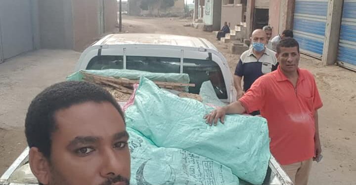 بالغربية : ضبط 53 شيكارة دقيق مدعم معد لبيعة فى الاسواق