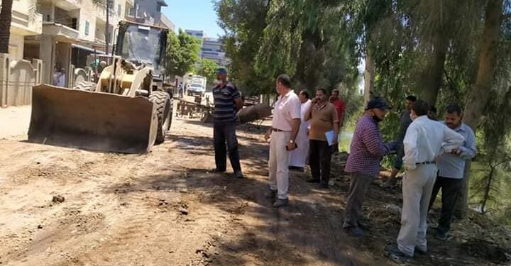 لليوم الثانى على التوالى : تنشيط ورش العمل بالقرى للإرتقاء بالمظهر الحضارى لمداخل القرى