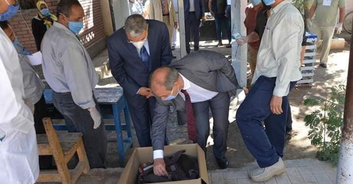 محافظ المنيا يتابع سير امتحانات الثانوية العامة، وغياب 13 ملاحظ للتأخير