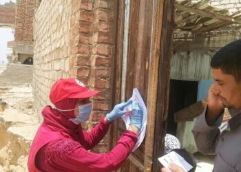 الهلال الأحمر يقدم مساعدات بقيمة ٦ ملايين جنيه لمتضرري الزرايب