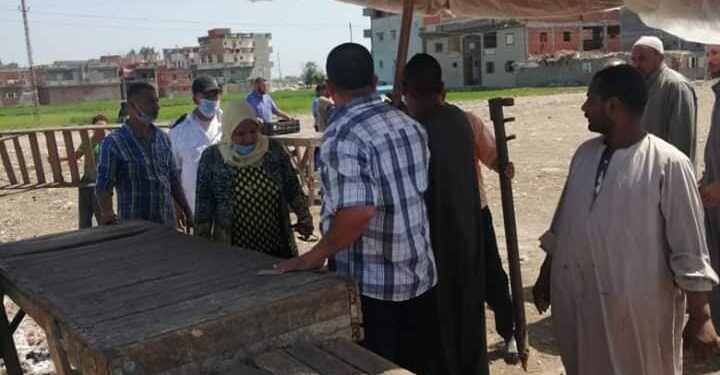 حملات فض تجمعات الباعة الجائلين بأبوحمص