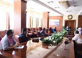 الغضبان: يتابع الاستعدادات النهائية لافتتاح مجمع اسواق الخضروات والفاكهة واللحوم الجديد.