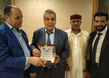   تكرم مشايخ وأعيان ليبيا بالقاهره 