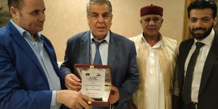   تكرم مشايخ وأعيان ليبيا بالقاهره 