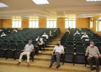 عقد مجلس عمداء جامعه كفر الشيخ