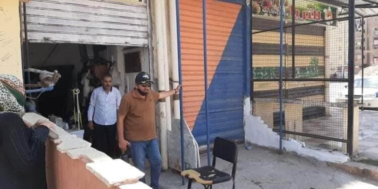 استمرار الحملات البيئية المكثفة لازاله المخالفات البيئية بعدد من المناطق والمحال بنطاق حي الضواحي