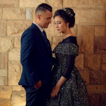 تهنئة بالخطوبة للنقيب محمد ودكتورة منار