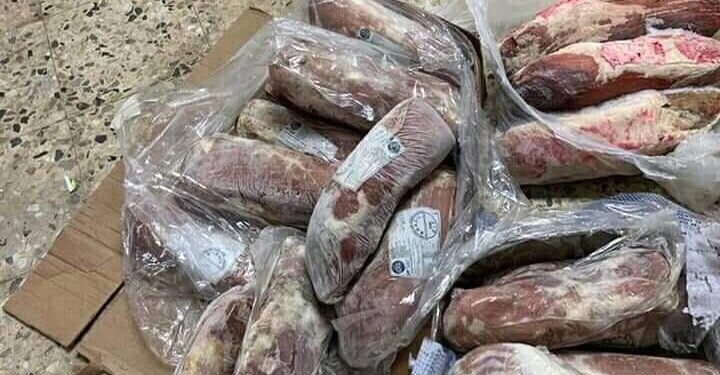 االزراعة: ضبط أكثر من 7 طن لحوم ودواجن واسماك غير صالحة للاستهلاك الآدمي في 3 محافظات