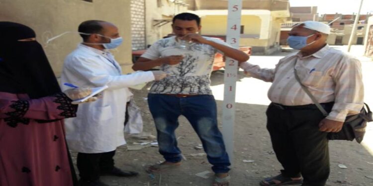 “المتوطنة بالفيوم ” تواصل متابعة حملة القضاء على البلهارسيا