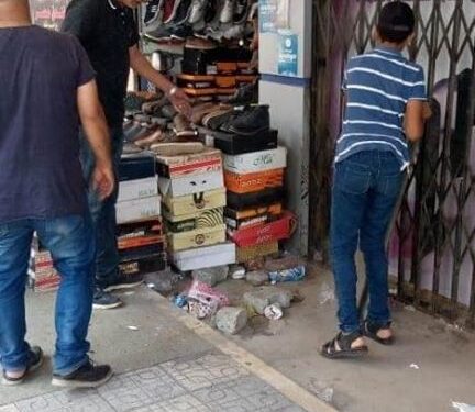 حي العرب :استمرار في التصدى للاشغالات والتعدى على حرم الطريق