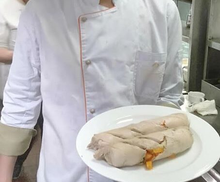 تشيكن روول بالأرز