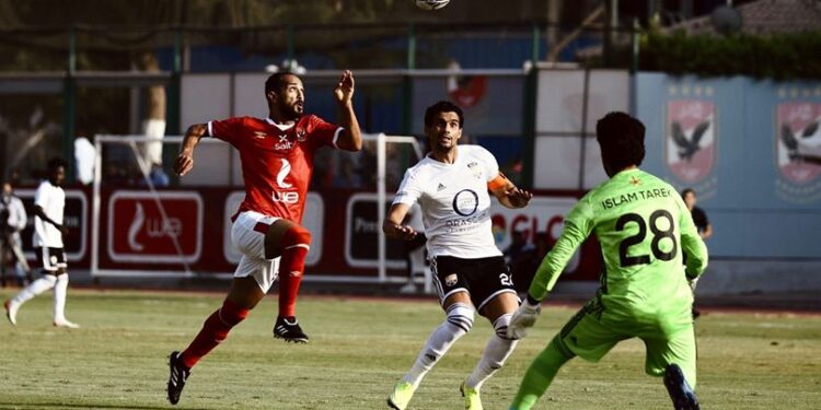 الأهلي يتقدم بهدفين دون مقابل على الجونة في الودية الثانية في الشوط الأول